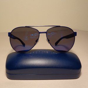 Lacoste L185S Matte Blue New Women's Sunglasses